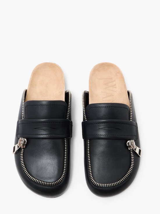 JW ANDERSON Shoes - Sold❗️NEW JW ANDERSON Biker Black Leather Loafer Mule Size 37